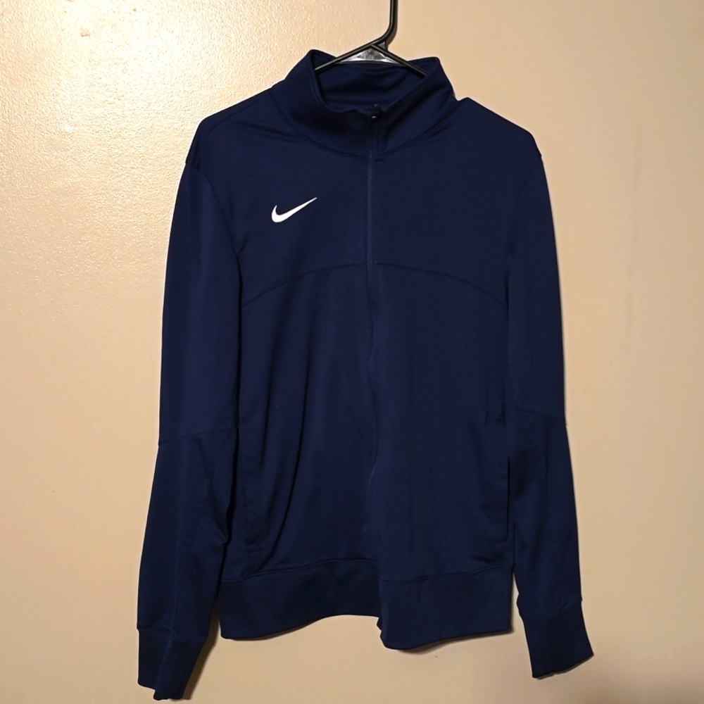 Nike Lightweight Full Zip Jacket Navy‎ Blue Men's Size Medium